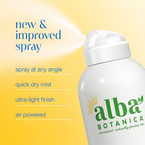 Alba Botanica Hydrating Sunscreen Spray SPF 50 - Broad Spectrum, Water Resistant 80 min, Oxybenzone-Free, 5 Fl Oz - görsel 5