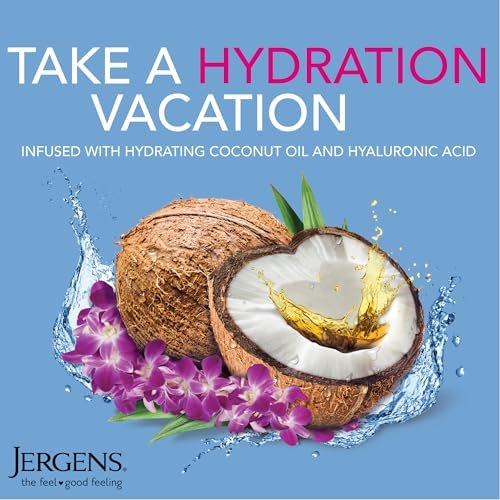 Jergens Wet Skin Body Lotion with Coconut Oil - In Shower Moisturizer for Dry Skin, Fast-Absorbing, Non-Sticky, Dermatologist Tested, 10 oz - görsel 6