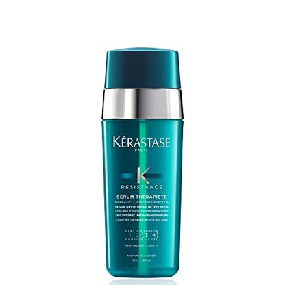 Kérastase Resistance Serum Therapiste - Repairing Hair Serum for Very Damaged Hair, Intense Hydration & Heat Protection Up to 450°F Avelisse