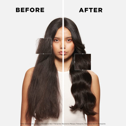 Kérastase Resistance Serum Therapiste - Repairing Hair Serum for Very Damaged Hair, Intense Hydration & Heat Protection Up to 450°F Avelisse