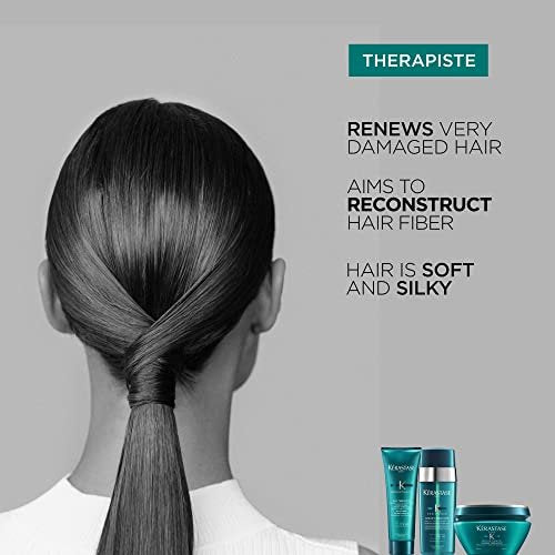 Kérastase Resistance Serum Therapiste - Repairing Hair Serum for Very Damaged Hair, Intense Hydration & Heat Protection Up to 450°F Avelisse