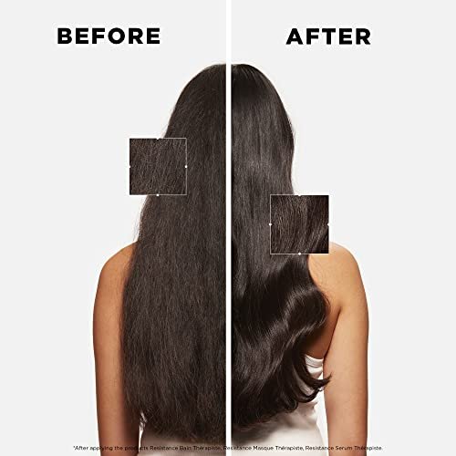 Kérastase Resistance Serum Therapiste - Repairing Hair Serum for Very Damaged Hair, Intense Hydration & Heat Protection Up to 450°F Avelisse
