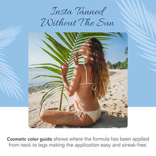 Toma's Total Tan Liquid Spray Instant Sunless Tanner - Natural Golden Bronze, Streak-Free, Paraben-Free - 6 oz Avelisse