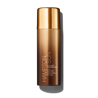 Hampton Sun Sunless Tanning Mist - No-Rub, Mess-Free Self Tanner for Face & Body - Quick-Dry, Streak-Free, Natural Color - All Skin Types - 5 oz Avelisse