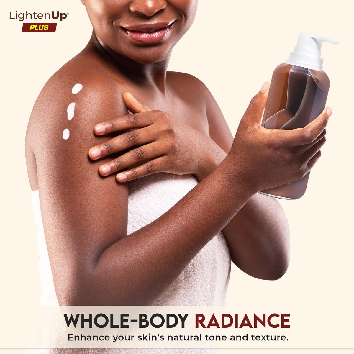 Lighten-Up Skin Brightening Lotion - 13.5 Fl oz (400ml) - Moisturizing Body Lotion with Jamaican Castor Oil & Shea Butter Avelisse