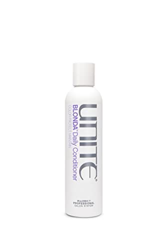 UNITE Hair BLONDA Daily Conditioner – Purple Formula for Blonde, Silver & Highlighted Hair – Hydrating & Protecting, 8 oz Avelisse