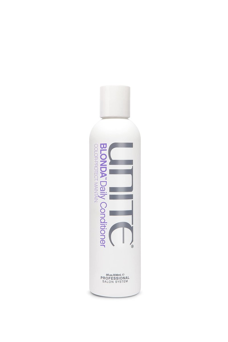 UNITE Hair BLONDA Daily Conditioner – Purple Formula for Blonde, Silver & Highlighted Hair – Hydrating & Protecting, 8 oz Avelisse