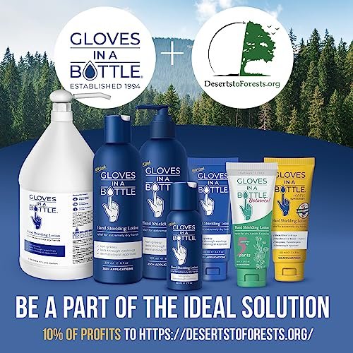 Gloves in a Bottle Shielding Lotion - 2 oz (Pack of 3) - Fragrance Free & Grease-Less for Dry, Itchy Skin - görsel 16