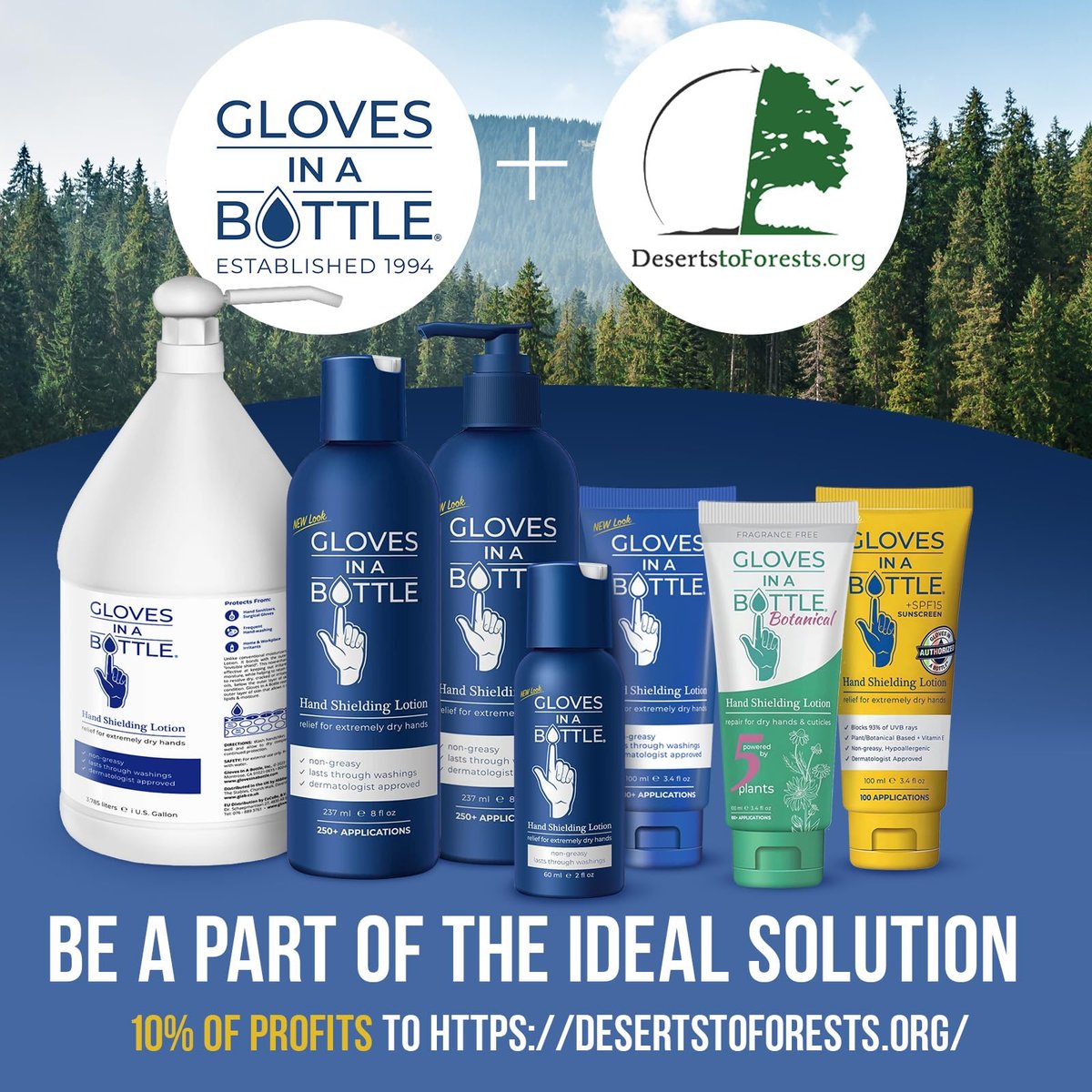 Gloves in a Bottle Shielding Lotion - 2 oz (Pack of 3) - Fragrance Free & Grease-Less for Dry, Itchy Skin - görsel 15