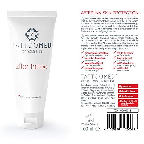 TattooMed Complete Care Bundle – Tattoo Cream & Aftercare Kit for Optimal Healing - görsel 5