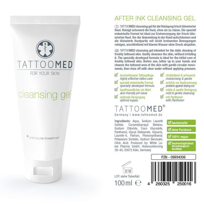 TattooMed Complete Care Bundle – Tattoo Cream & Aftercare Kit for Optimal Healing