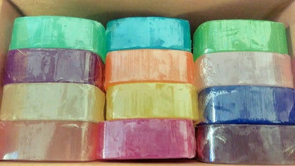 Crystal Glycerine Soap Bars - 24 Fragrances, 102 oz Bulk Pack Avelisse