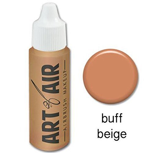 Art of Air FAIR Complexion Professional Airbrush Cosmetic Makeup Set - 4 x 0.5 oz Bottles (Olive) - görsel 12