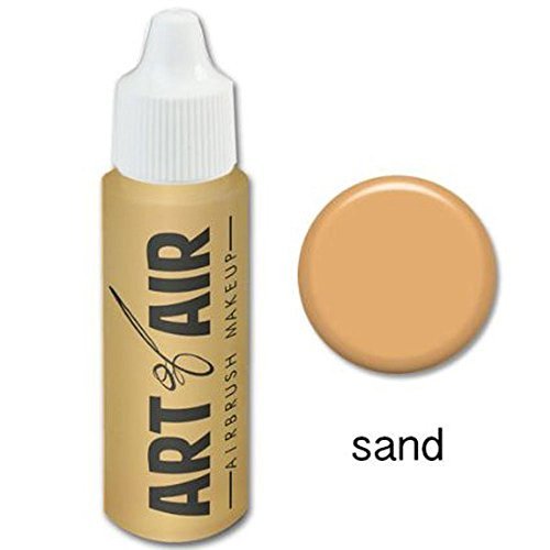 Art of Air FAIR Complexion Professional Airbrush Cosmetic Makeup Set - 4 x 0.5 oz Bottles (Olive) - görsel 8