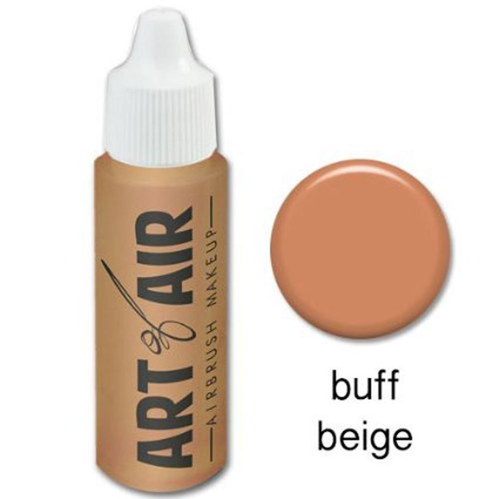 Art of Air FAIR Complexion Professional Airbrush Cosmetic Makeup Set - 4 x 0.5 oz Bottles (Olive) - görsel 11