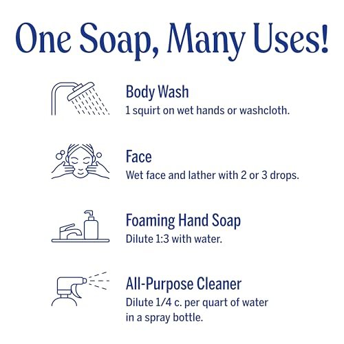 Dr. Bronner's Pure-Castile Liquid Soap - Citrus, 32 oz - Regenerative Organic Certified, 18-in-1 Uses - görsel 11