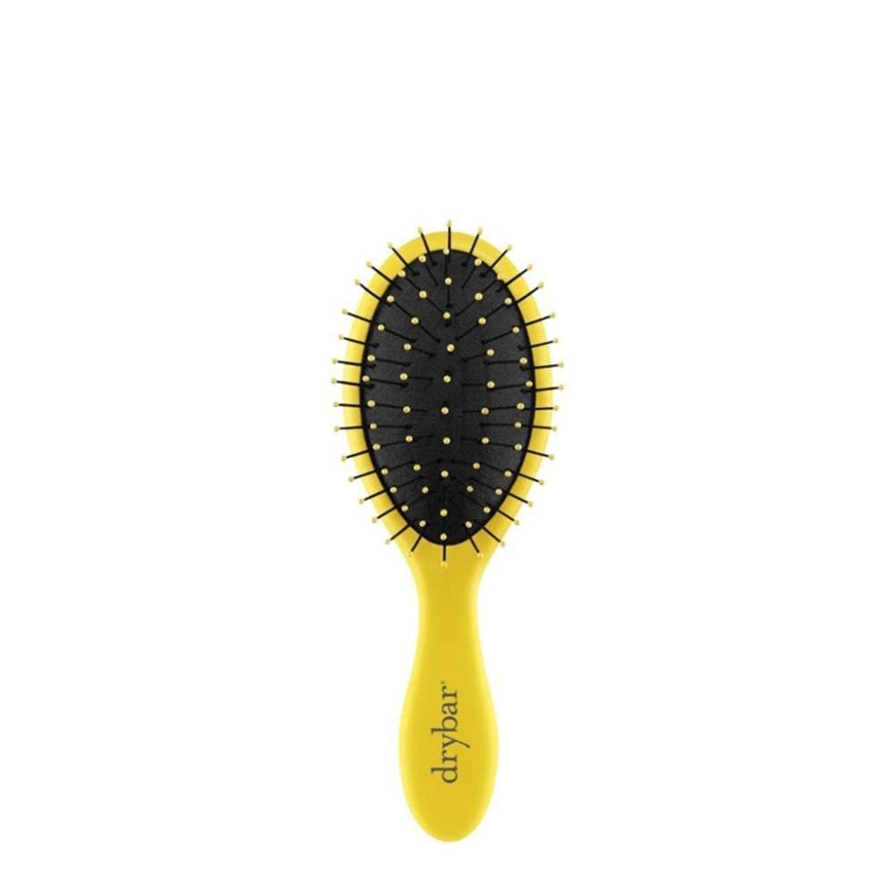 Drybar Lil' Lemon Drop Mini Detangling Brush – Yellow, Travel-Size Hair Brush for Gentle Detangling Avelisse