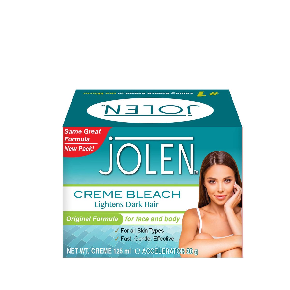 Jolen Creme Bleach Original Formula - Gentle Facial Hair Bleach, 4.23 Fl Oz - görsel 2