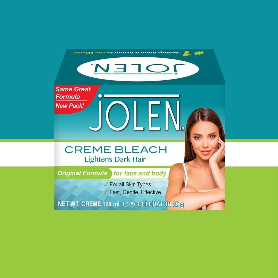 Jolen Creme Bleach Original Formula - Gentle Facial Hair Bleach, 4.23 Fl Oz - görsel 4