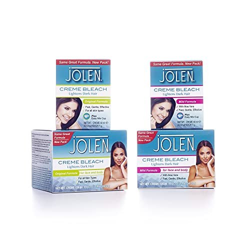 Jolen Creme Bleach Original Formula - Gentle Facial Hair Bleach, 4.23 Fl Oz - görsel 9