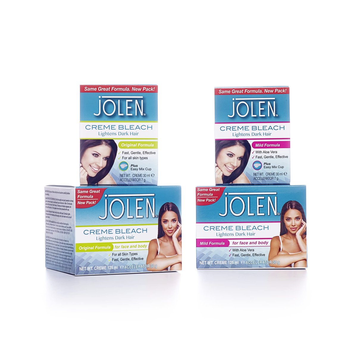 Jolen Creme Bleach Original Formula - Gentle Facial Hair Bleach, 4.23 Fl Oz - görsel 10