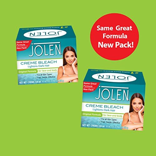 Jolen Creme Bleach Original Formula - Gentle Facial Hair Bleach, 4.23 Fl Oz - görsel 11