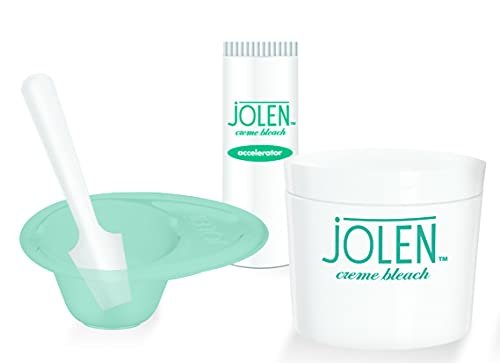 Jolen Cream Bleach Mild – Gentle Hair Bleach for Face & Body, 30ml - görsel 6