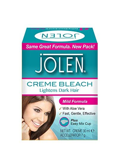 Jolen Cream Bleach Mild – Gentle Hair Bleach for Face & Body, 30ml - görsel 2