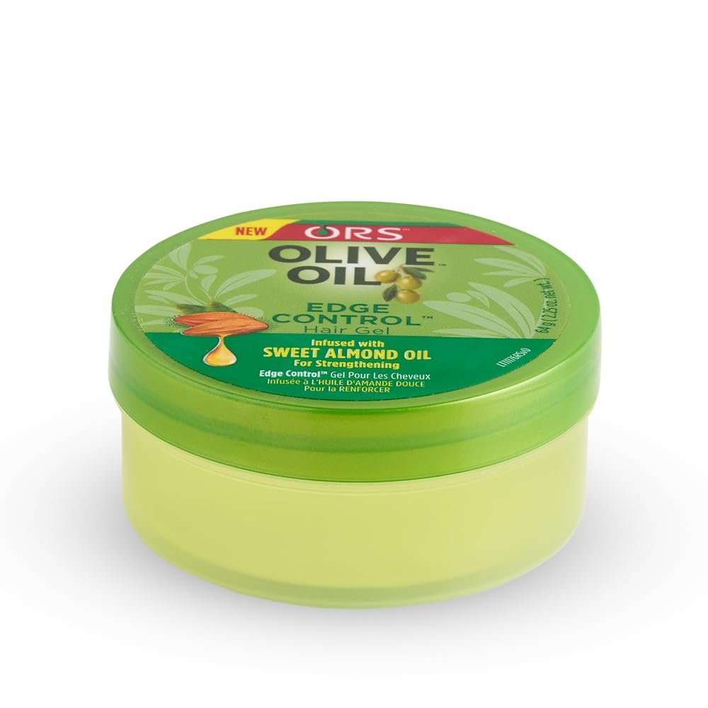 ORS Olive Oil Style & Sculpt Edge Control Hair Gel – Extra Hold, Strengthens Edges & Protects Hairline (2.2 oz) - görsel 7
