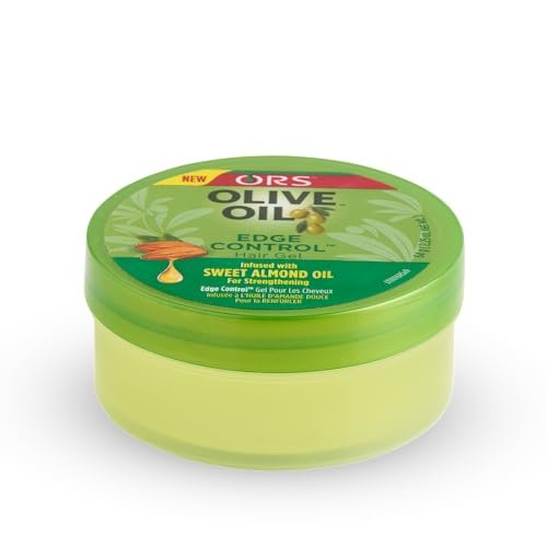 ORS Olive Oil Style & Sculpt Edge Control Hair Gel – Extra Hold, Strengthens Edges & Protects Hairline (2.2 oz) - görsel 8