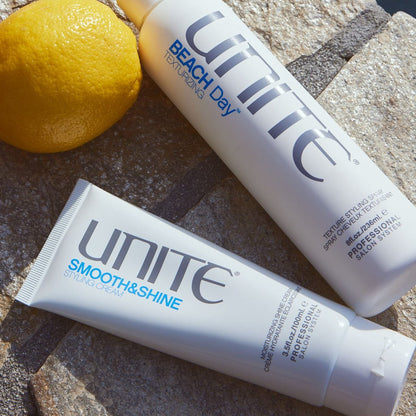 UNITE Hair SMOOTH&SHINE Cream – Anti-Frizz Styling Cream with UV & Thermal Protection (3.5 oz) Avelisse