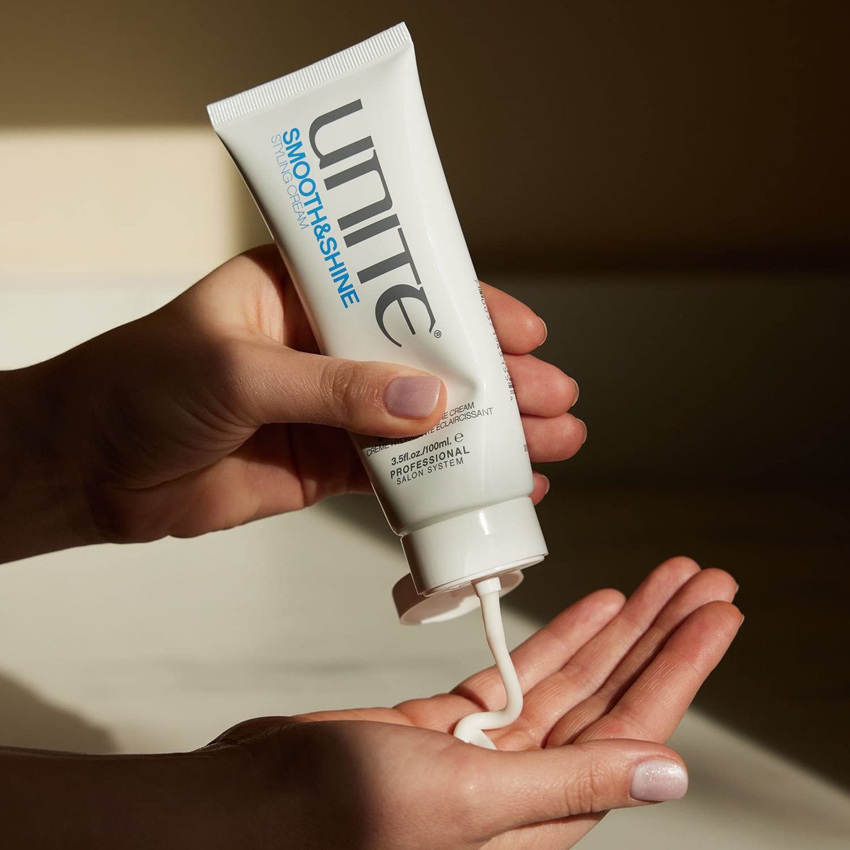 UNITE Hair SMOOTH&SHINE Cream – Anti-Frizz Styling Cream with UV & Thermal Protection (3.5 oz) Avelisse