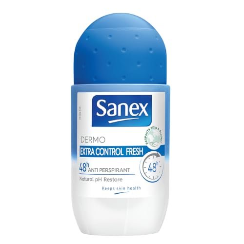 Sanex Dermo Extra-Control Deodorant – Gentle Protection for Sensitive Skin, 50 ml - görsel 2