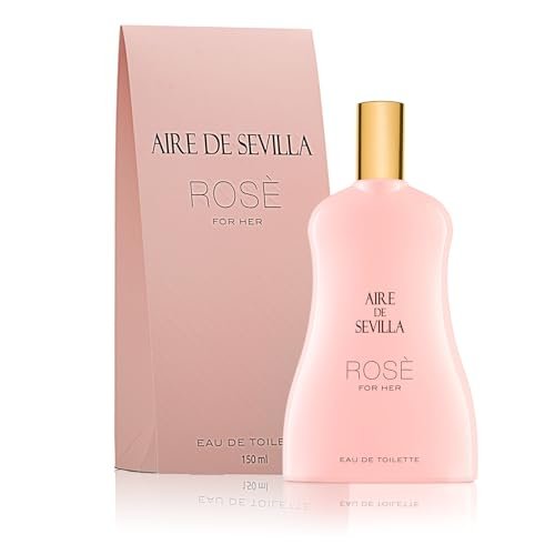 Instituto Español Aire de Sevilla Cologne Rose Eau de Toilette for Women – Sensuous Floral Fragrance, 150 ml Avelisse