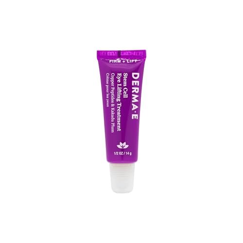 Derma E Stem Cell Lifting Eye Treatment – Firming & Tightening Under Eye Cream with Hydrating Moisturizer, 0.5 oz - görsel 2