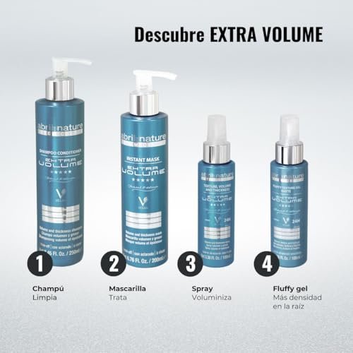 Abril et Nature Age Reset Volume Effect Shampoo for Fine Hair - Thickens Hair Fiber, Regenerates and Rejuvenates - 250 ml - görsel 12