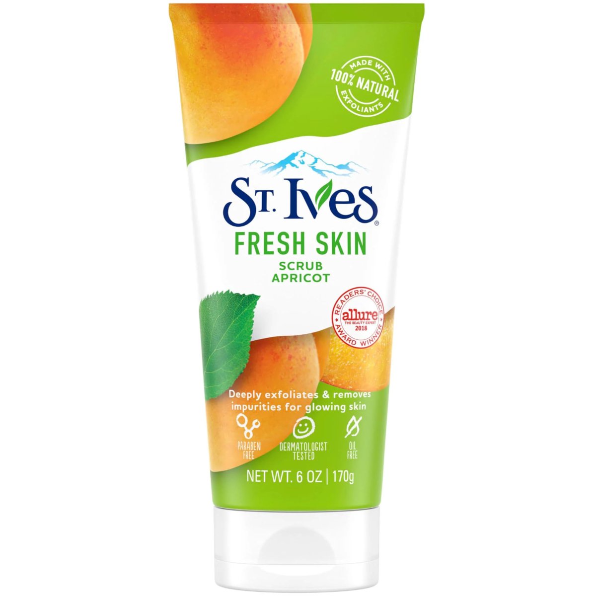 St. Ives Apricot Face Scrub, 6 oz (Pack of 6) - Gentle Exfoliating Scrub for Smooth, Glowing Skin - görsel 2