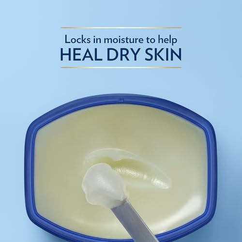 Vaseline Petroleum Jelly 2-Size Variety 4-Pack – Hypoallergenic Skin Protectant, Unscented Healing Ointment Avelisse