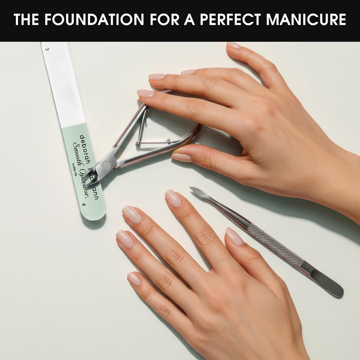 Deborah Lippmann Smooth Operator 4-Way High Gloss Nail Buffer File Avelisse