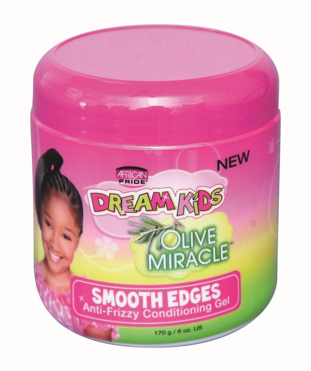African Pride Anti Fizzy Conditioning Gel Smooth Edges for Kids - 6 oz - görsel 2
