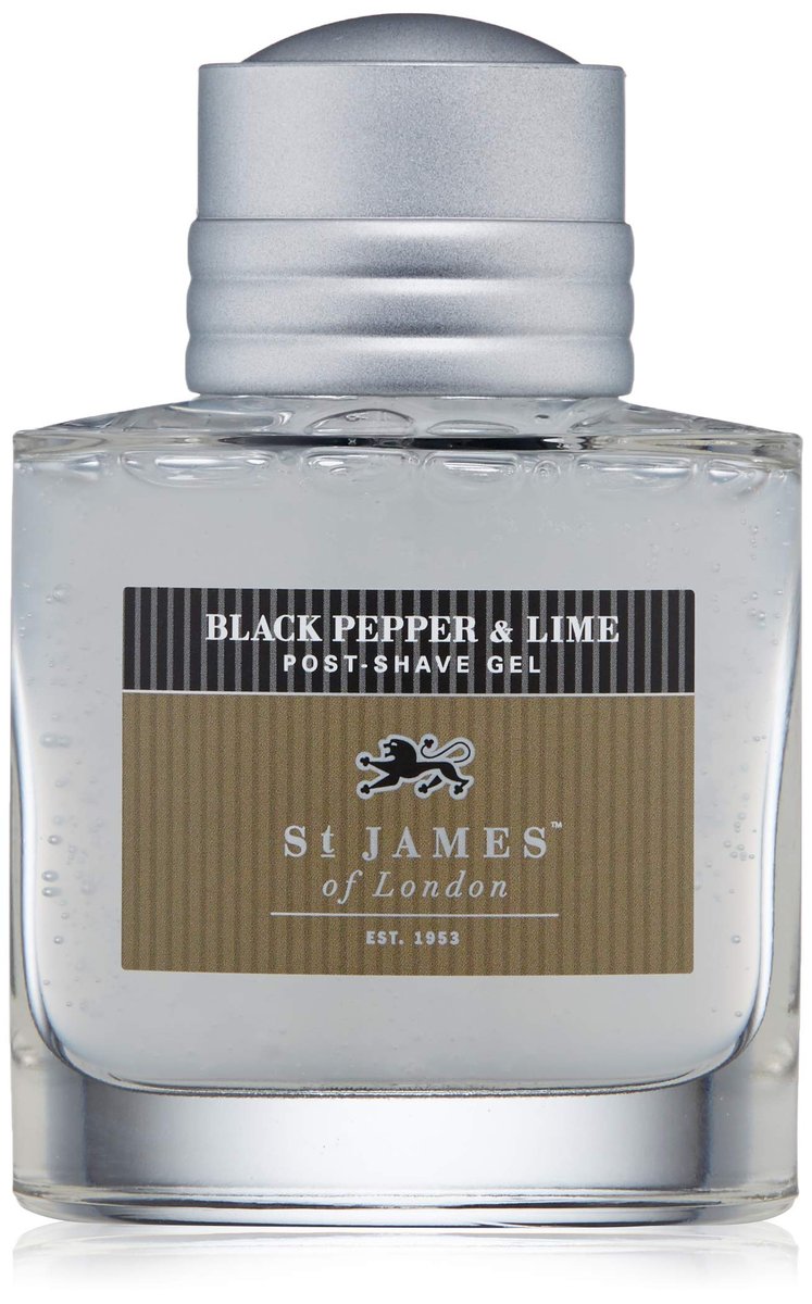 St James of London Black Pepper & Lime Post Shave Gel - 3.4 oz - görsel 1
