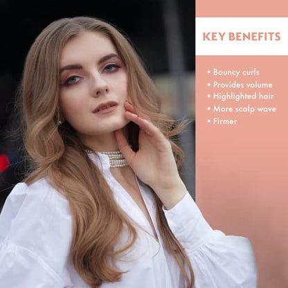 One 'N Only Acid Extra Body Hair Perm Kit with Argan Oil - At Home Perm for Bouncy Curls, Firmer & More Manageable Curls for Normal, Tinted, and Frosted Hair (1 Kit) Avelisse