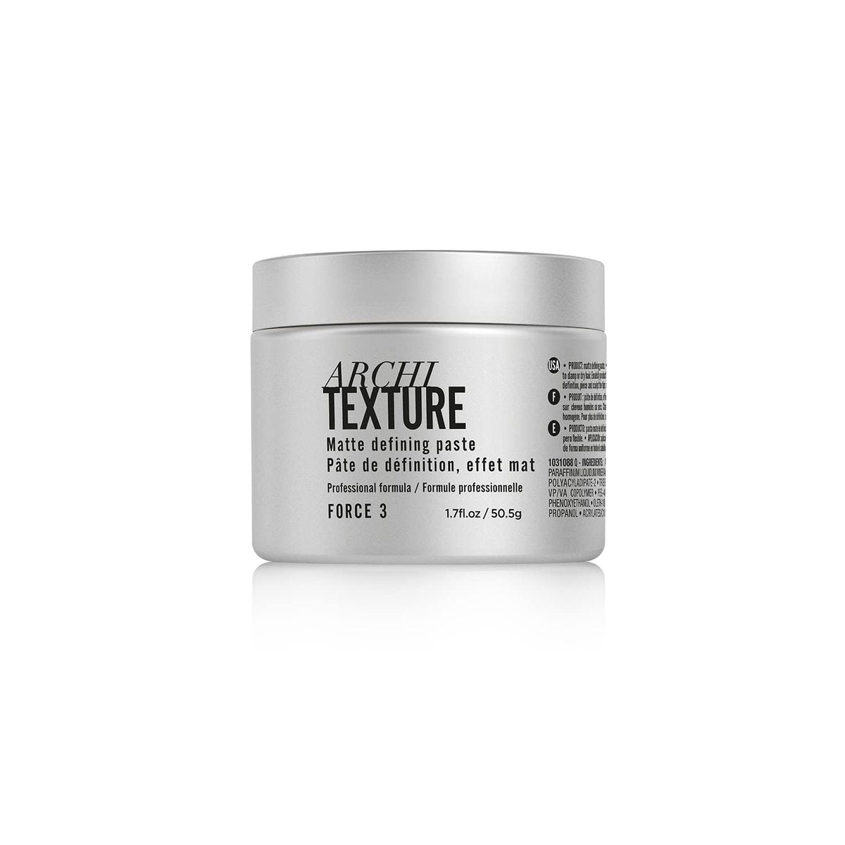 L'Oréal Professionnel Paris Architexture Medium Hold Texturizing Pomade - Matte Definition for All Hair Types Avelisse