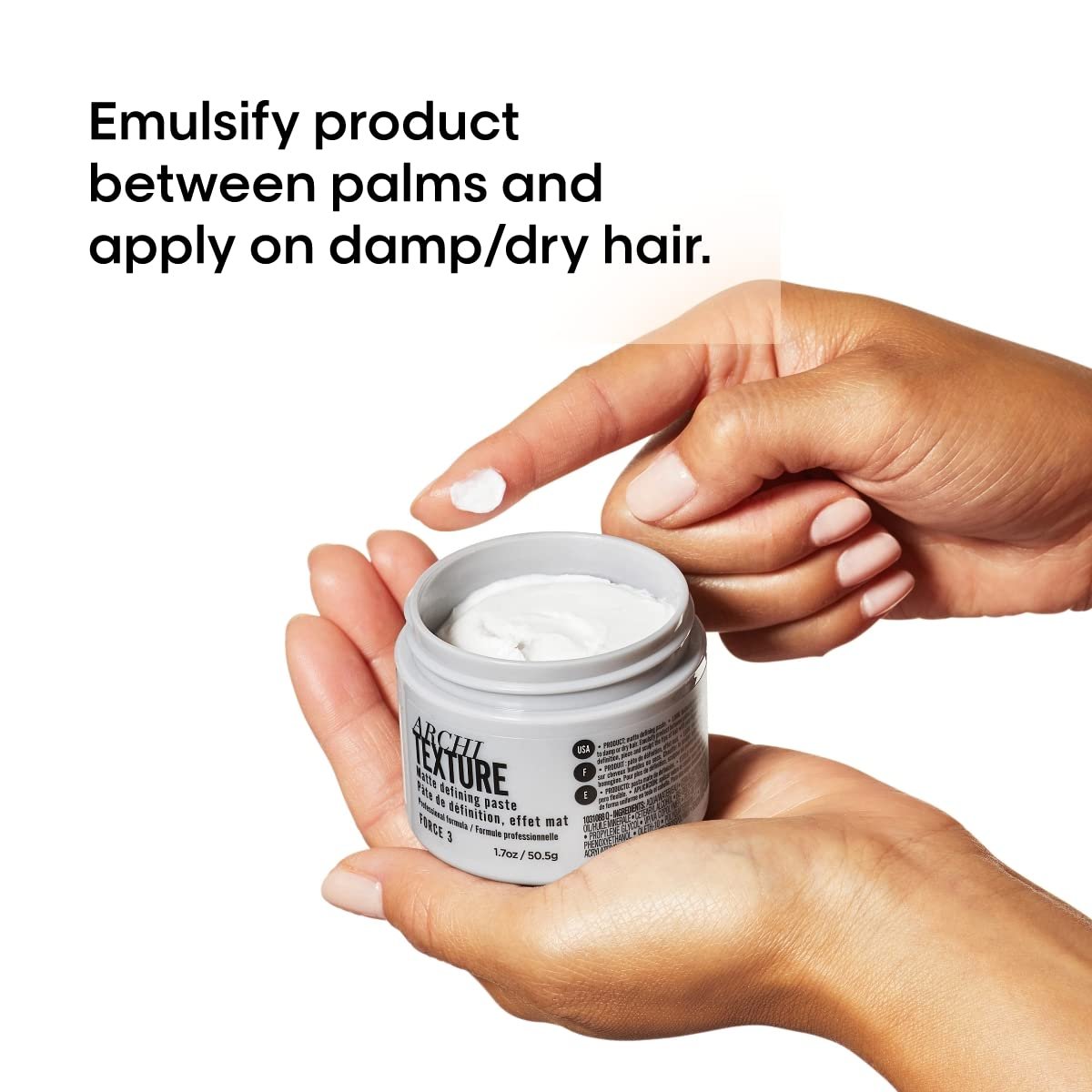 L'Oréal Professionnel Paris Architexture Medium Hold Texturizing Pomade - Matte Definition for All Hair Types Avelisse