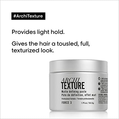 L'Oréal Professionnel Paris Architexture Medium Hold Texturizing Pomade - Matte Definition for All Hair Types Avelisse