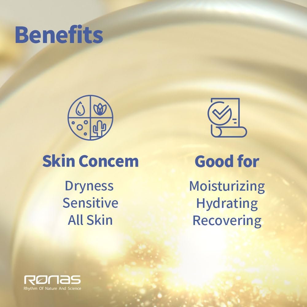 Ronas Stem Cell Solution Anti-Aging Serum Ampoules – Plant Stem Cells & Hyaluronic Acid for Wrinkle Smoothing & Skin Replenishment (0.17 fl oz, 10 Vials) Avelisse