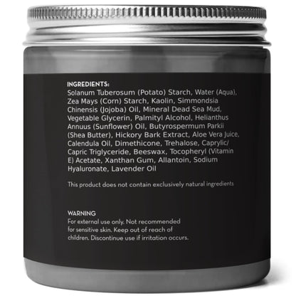 Pure Body Naturals Dead Sea Mud Mask – Face & Body Treatment for Acne, Blackheads & Oily Skin – Minimize Pores with Dead Sea Clay & Charcoal – 8.8 oz Avelisse