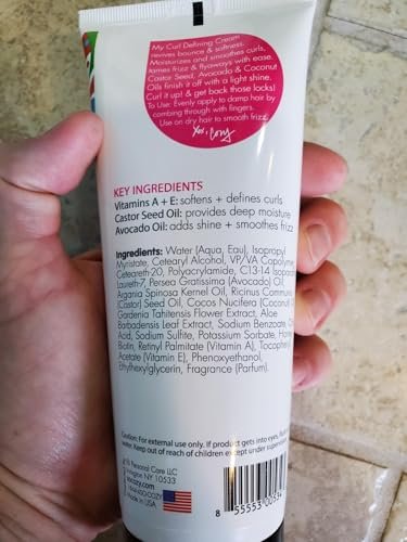 SoCozy Curl Defining Cream for Kids – 5 Fl Oz, Adds Definition, Shine & Bounce for Curly, Wavy & Coily Hair, Enriched with Vitamins, Castor Seed & Avocado Oil - görsel 6