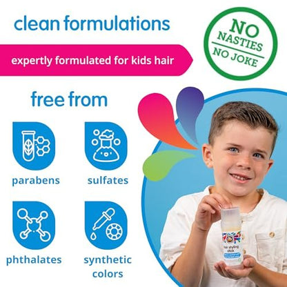 So Cozy Kids Hair Wax Stick – Easy & Quick Styling Wax for Flyaway Hair, Slick Back & Shape with Precision (2 Oz), Paraben-Free & Sulfate-Free