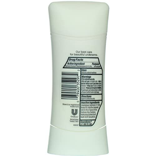 Dove Advanced Care Antiperspirant Deodorant Cool Essentials, 2.6 oz (Pack of 3) - görsel 6